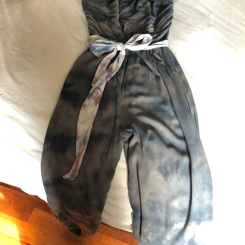 Free people Tie dye jump suit